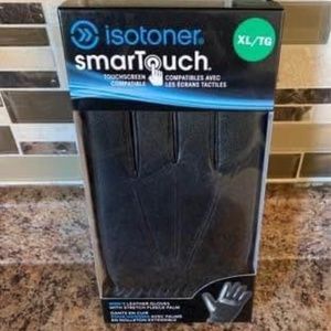 Men’s Leather Smart Touch Gloves